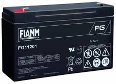 Fiamm FG11201 6V 12Ah Sealed Rechargeable Lead-acid Battery