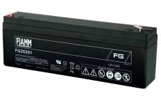 Fiamm FG20201 12V 2Ah Sealed Rechargeable Lead-acid Battery