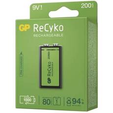 GP ReCyko + akkumulátor 9V 200mAh