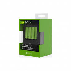 GP ReCyko akkumulátor töltő + 4xAA 2700mAh