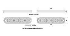Strobos Grill Lights LED Odyssey, Red