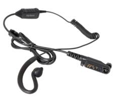Hytera EHN26-P C-Type Earpiece with in-line MIC and PTT