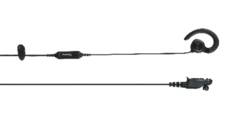 Hytera EHN35L-P C-Earset for Left Ear with in-line MIC and PTT