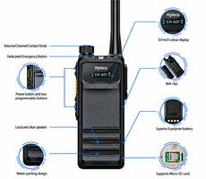 Hytera HP705 UHF 350-470 MHz DMR Portable Two-way Radio