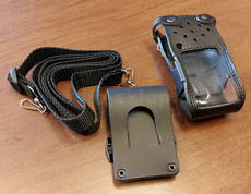 Icom LC-F1000TN Leather Case incl. Strap and turnable Belt Clip