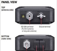 Icom AH-705 Compact Antenna Tuner