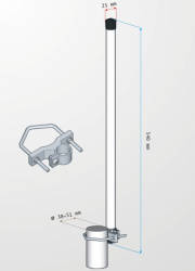Interline Horizon Midi Omnidirectional WiFi Base Antenna 2,4GHz