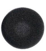 JDI Earphone Sponge, 16mm Diameter, Black