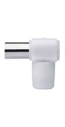 Emos KOAX/IEC aljzat könyök csatlakozó