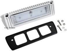 Strobos LKL-2 Spotlight 12/24V White Light, White Housing