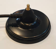 M5 Magnetic Base for Antenna with RG-58 Cable and Rubber Base