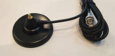 M5 Magnetic Base for Antenna with RG-58 Cable and Rubber Base