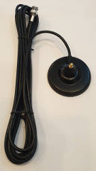 M5 Magnetic Base for Antenna with RG-58 Cable and Rubber Base