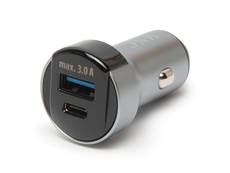 MNC szivargyújtó USB 3.0 töltő 2 db aljzattal