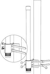 MaxLink körsugárzó WiFi bázis antenna 2,4GHz 15dBi