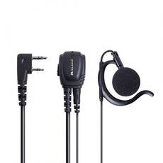 Midland BA21 Adjustable Earpiece Microphone with PTT