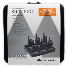 Midland BR02 Pro professzionális PMR adóvevő rádió 3pár