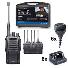 Midland G10 Pro Professional Licence Free PMR Walkie Talkie Radio 6pcs