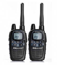 Midland G7 Pro PMR Walkie-Talkie Radio 2pcs Motorcycle Trainer Set