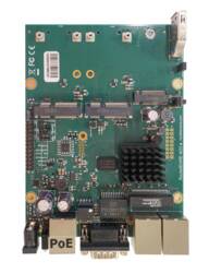 MikroTik RouterBoard M33G 3X GBE LAN, 2X MINIPCI-E, 2X SIM (bontott)