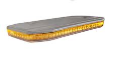 Strobos Mini-Warning Lightbar Silver Amber 42cm