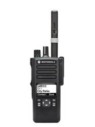 Motorola MotoTRBO DP4601E UHF kézi adóvevő rádió Li-ion akkumulátorral