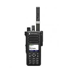 Motorola MotoTRBO DP4800E VHF kézi adóvevő rádió Li-ion akkumulátorral