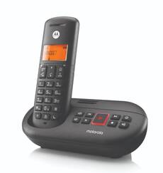 Motorola E211 fekete vezeték nélküli üzenetrögzítő telefon