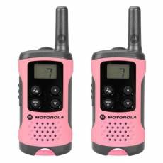 Motorola TLKR T41 PMR446 Licence Free Walkie Talkie - Pink