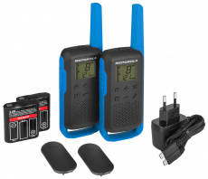 Motorola TALKABOUT T62 PMR446 Licence Free Walkie Talkie Radio - blue