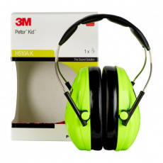 3M Peltor KID gyermek hallásvédő - zöld