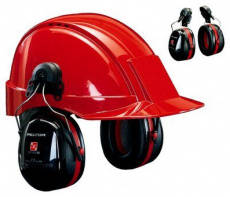3M Peltor OPTIME III Helmet Mounted Black Ear Muff