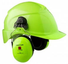 3M Peltor OPTIME III Helmet Mounted Green Ear Muff