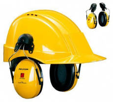 3M Peltor OPTIME I Helmet Mounted Yellow Ear Muff