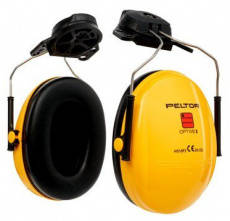 3M Peltor OPTIME I Helmet Mounted Yellow Ear Muff