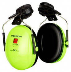 3M Peltor OPTIME I Helmet Mounted Green Ear Muff