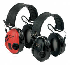 3M Peltor SportTac elektronikus zajszintfüggő piros hallásvédő