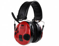3M Peltor SportTac elektronikus zajszintfüggő piros hallásvédő