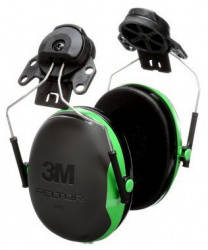 3M Peltor X1P5E Helmet Mounted Earmuffs