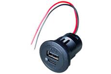 ProCar Power Double USB-C/A beépíthető gyorstöltő aljzat