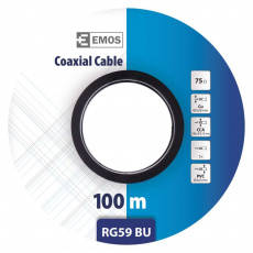 Emos RG-59 75 Ohm Coax Cable 6mm