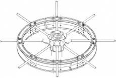 Sirio 827 Anti-Vibration Nylon Ring