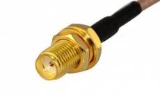 SMA Female Crimp Connector For RG-178