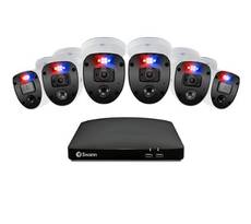 Swann SWDVK-846806SL- 8 Channel Surveillance System with 6 pcs Cameras