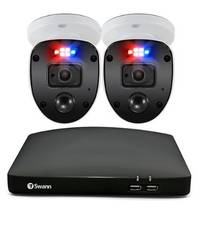Swann SWDVK-456802RL- 4 Channel Surveillance System with 2 pcs Cameras