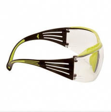 3M SF401XRAS-GRN-EU SecureFit 400X Safety Glass, Clear Lens