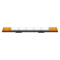 Sirena E-Tube 7 RLED Amber Light Bar