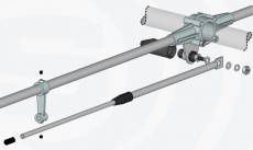 Sirio SY 50-5 VHF bázis antenna