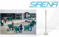Sirena SMART-Q Entry Light for Line Management