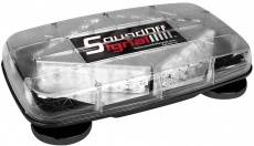 SoundOff Signal EPL7000 Pinnacle Mini Lightbar Red/Blue Magnetic Mount